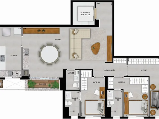 Imagem 11: City Garten Apartamento com 4 dormitórios