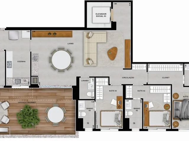 Imagem 15: City Garten Apartamento com 4 dormitórios