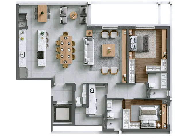 Imagem 5: Mytá Apartamento com 3 dormitórios