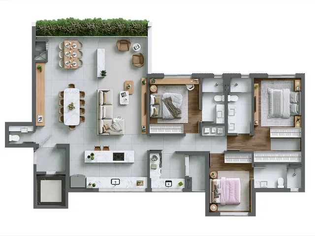 Imagem 7: Mytá Apartamento com 3 dormitórios