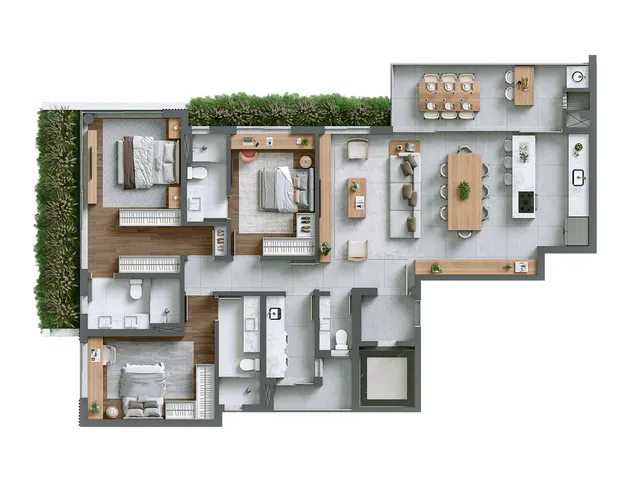 Imagem 8: Mytá Apartamento com 3 dormitórios
