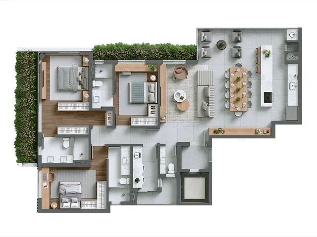 Imagem 9: Mytá Apartamento com 3 dormitórios