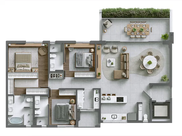 Imagem 10: Mytá Apartamento com 3 dormitórios