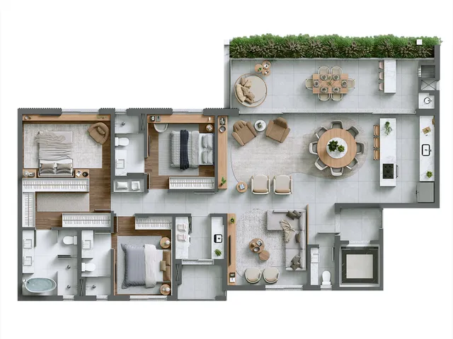 Imagem 12: Mytá Apartamento com 3 dormitórios