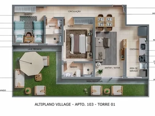 Imagem 5: Altiplano Village - Fase 2