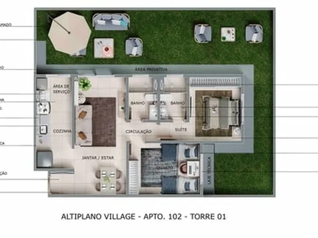 Imagem 6: Altiplano Village - Fase 2