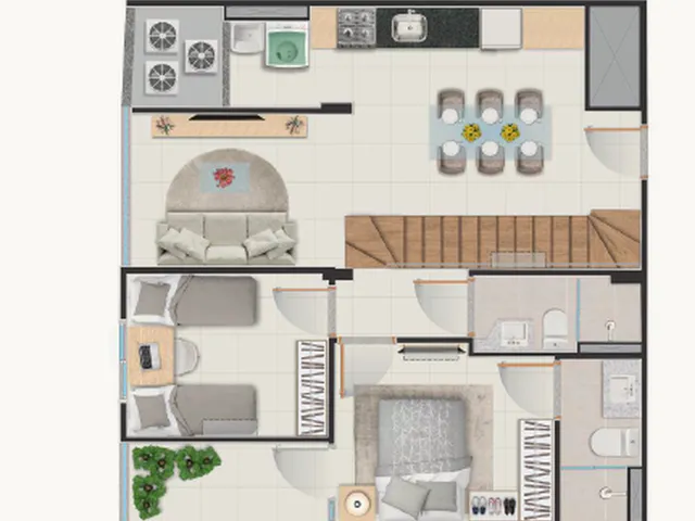 Imagem 7: Ilha de Okinawa Apartamento com 3 dormitórios