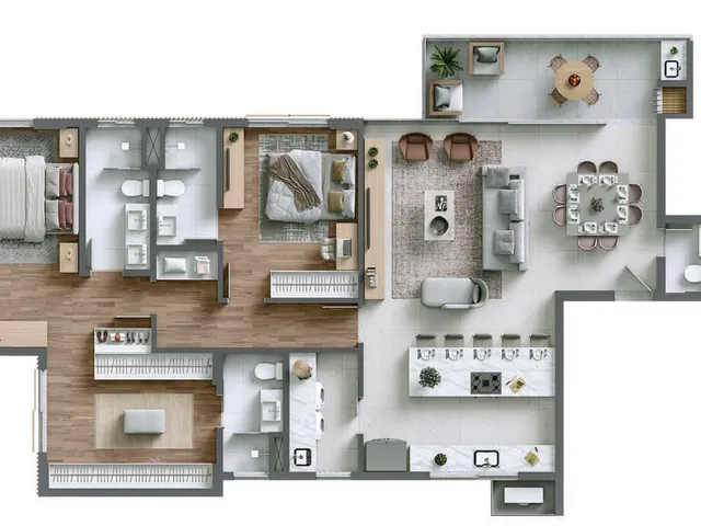 Imagem 5: Aurea 777 Apartamento com 3 dormitórios