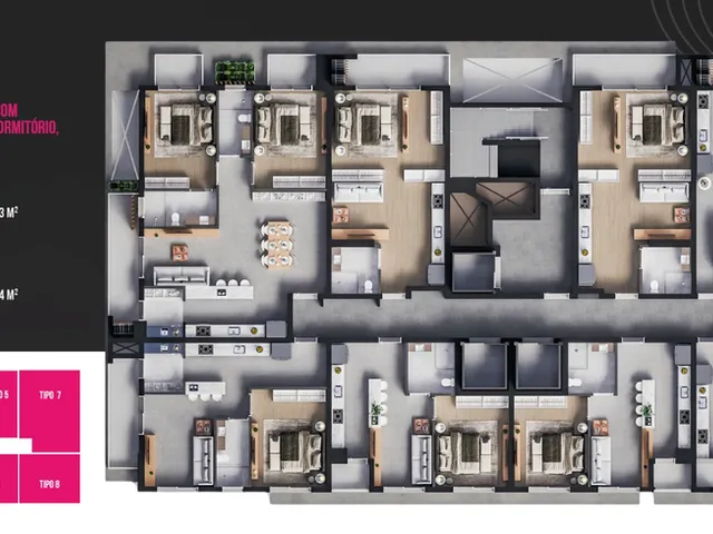 Imagem 4: Now Residence Apartamento com 1 dormitório