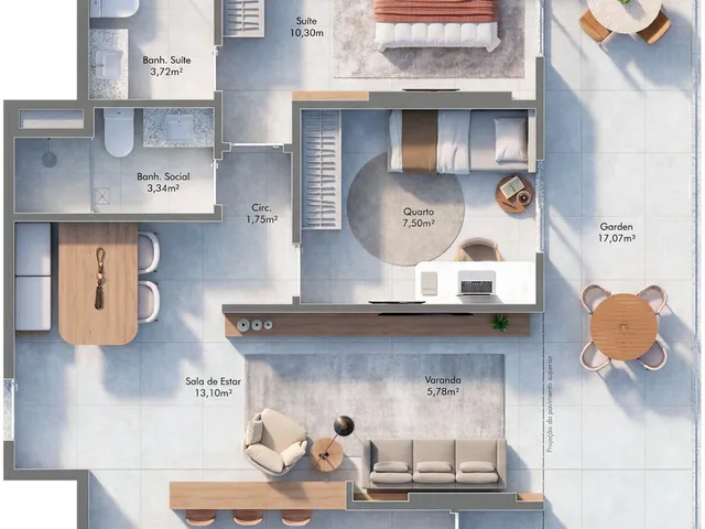 Imagem 6: Ita Living Apartamento com 1 dormitório