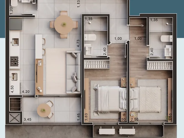 Imagem 10: Sofia Palace Apartamento com 1 dormitório