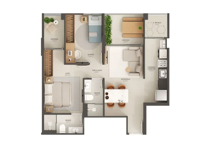 Imagem 4: Vizzo Apartamento com 3 dormitórios