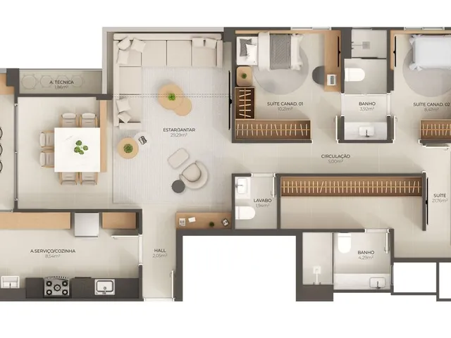 Imagem 11: Vizzo Apartamento com 3 dormitórios