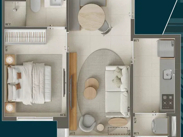 Imagem 5: Pátio Penha Apartamento com 2 dormitórios
