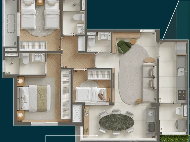 Imagem 8: Pátio Penha Apartamento com 2 dormitórios
