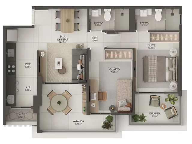 Imagem 6: Haus Linhares Apartamento com 1 dormitório