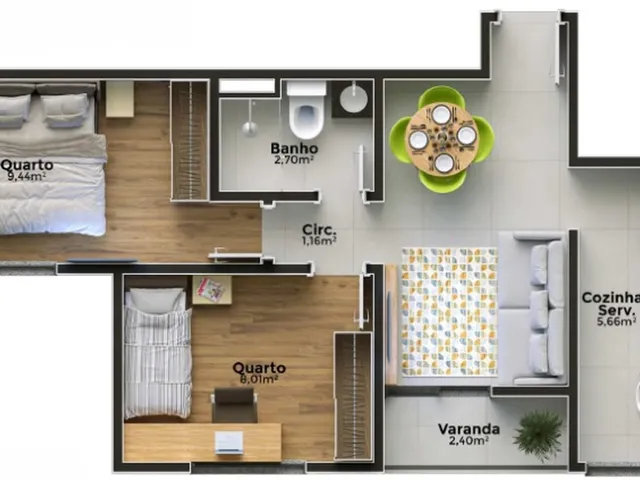 Imagem 5: Meu Crescer Niterói Bosque Residence