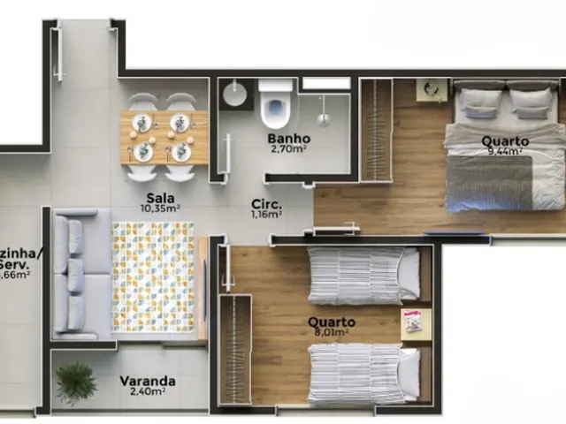 Imagem 6: Meu Crescer Niterói Bosque Residence
