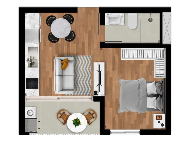 Imagem 4: Dom Gabardo Apartamento com 3 dormitórios