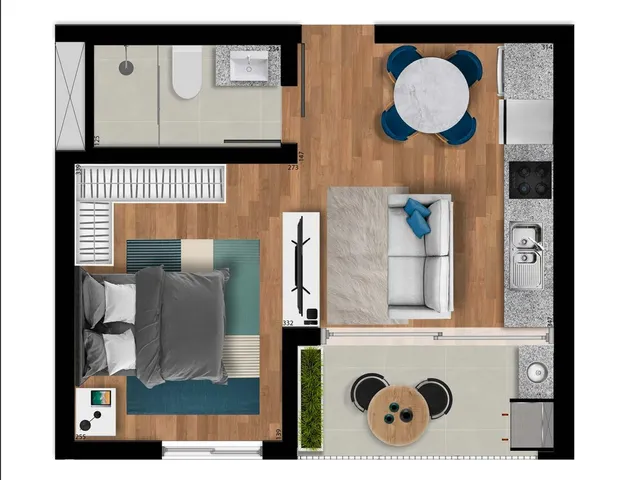 Imagem 5: Dom Gabardo Apartamento com 3 dormitórios