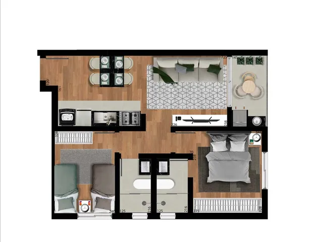 Imagem 6: Dom Gabardo Apartamento com 3 dormitórios