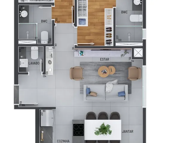 Imagem 5: Piazza 685 Apartamento com 3 dormitórios