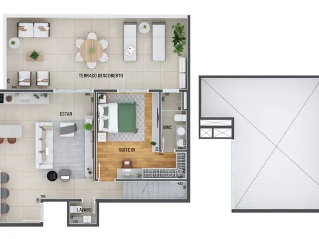 Imagem 14: Piazza 685 Apartamento com 3 dormitórios