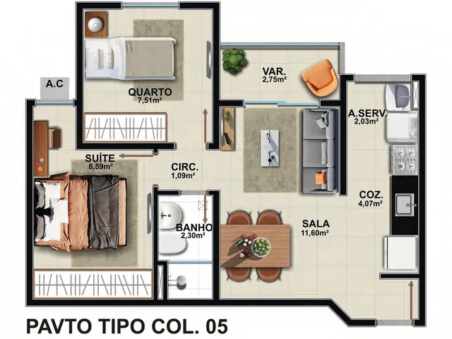 Imagem 5: Quattro Residencial Clube - Fase 1
