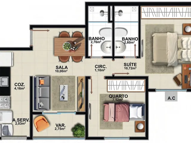 Imagem 6: Quattro Residencial Clube - Fase 1