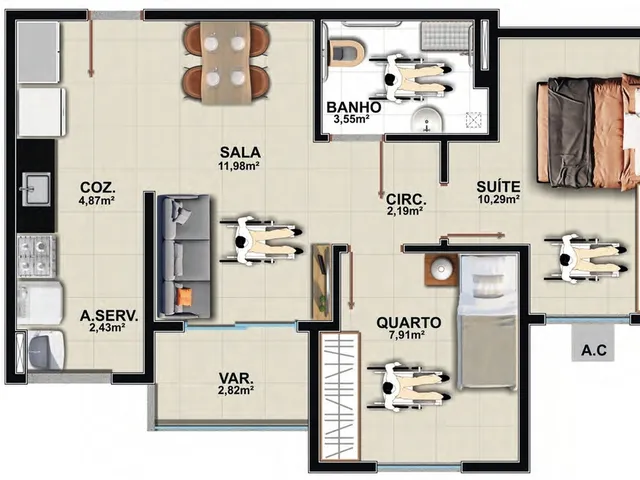 Imagem 9: Quattro Residencial Clube - Fase 1