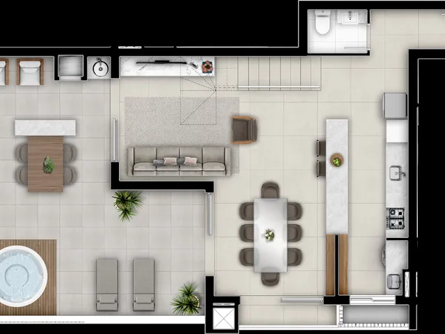 Imagem 10: Gaia Apartamento com 2 dormitórios