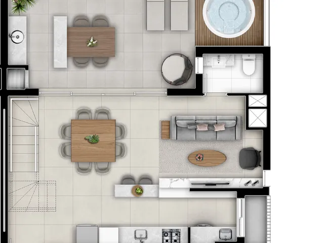 Imagem 12: Gaia Apartamento com 2 dormitórios