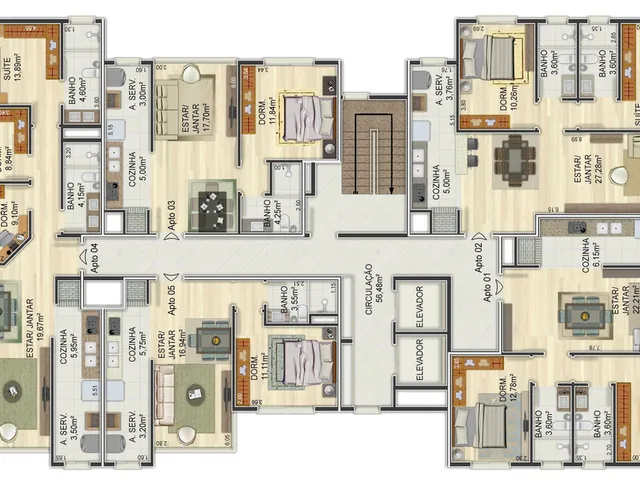 Imagem 2: Bel Mondo Apartamento com 2 dormitórios