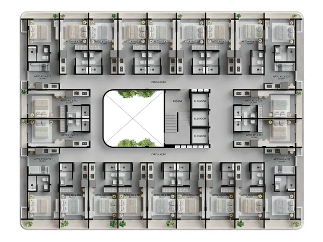 Imagem 4: Mares Blanc Apartamento com 1 dormitório