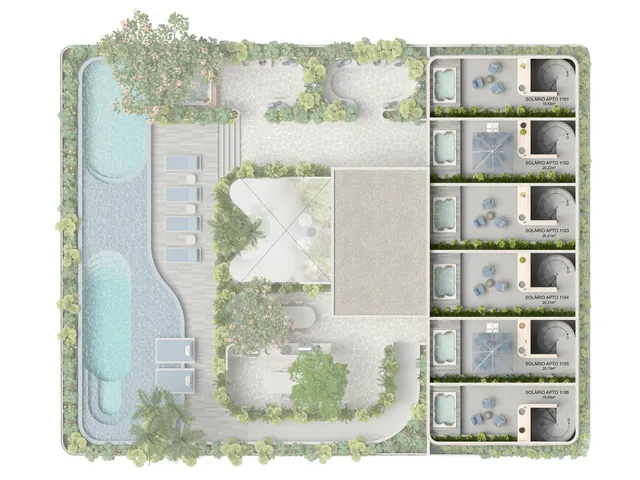 Imagem 7: Mares Blanc Apartamento com 1 dormitório