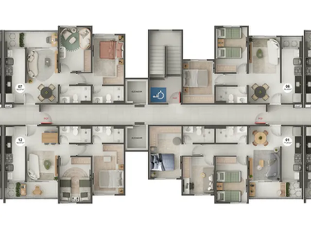 Imagem 4: Morada Vitória Apartamento com 3 dormitórios