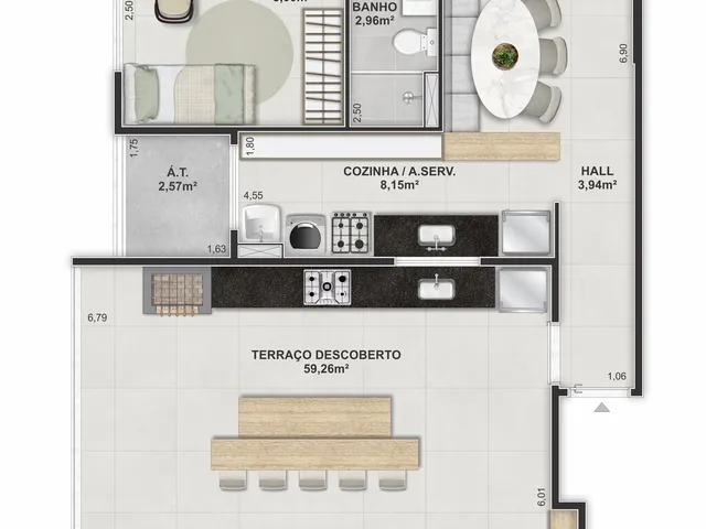 Imagem 9: Lúmea Camburi Apartamento com 3 dormitórios