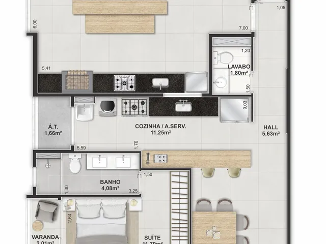 Imagem 10: Lúmea Camburi Apartamento com 3 dormitórios