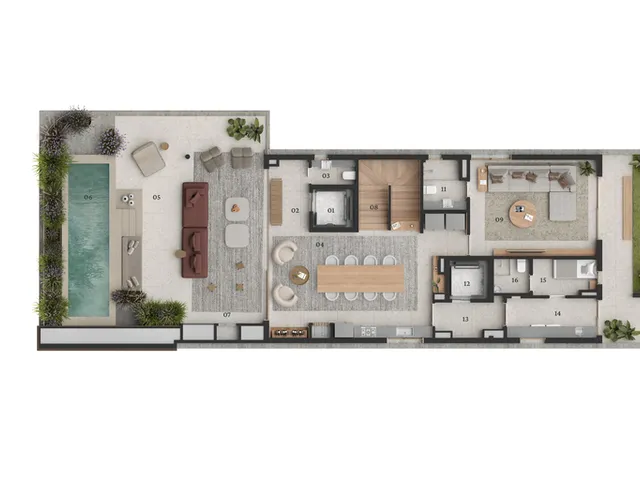 Imagem 5: Jobim - Jobim Apartamento com 4 dormitórios