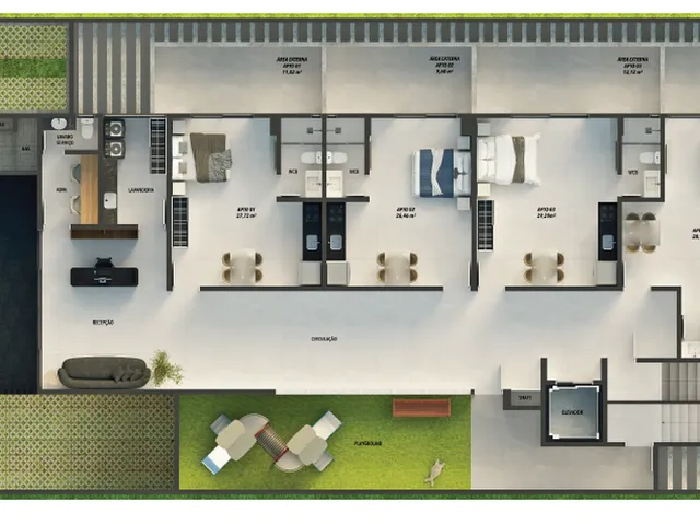 Imagem 4: On Mare Flat Apartamento com 1 dormitório