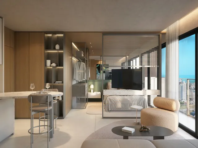 Imagem 16: Studio à venda em João Pessoa, Altiplano Cabo Branco, com 1 quarto, 34,12m²