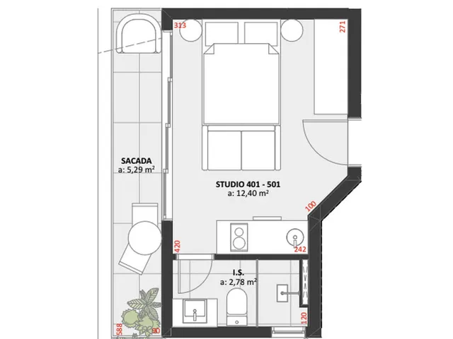 Imagem 14: Aoi Tatemono Apartamento com 1 dormitório