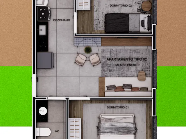 Imagem 11: Innove Jacuí Apartamento com 2 dormitórios