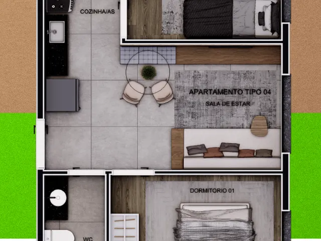 Imagem 12: Innove Jacuí Apartamento com 2 dormitórios