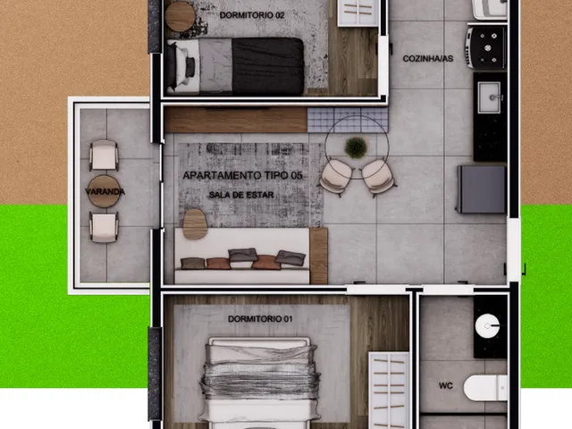Imagem 16: Innove Jacuí Apartamento com 2 dormitórios