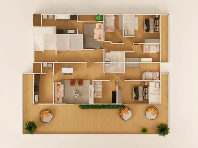 Imagem 2: Idílio Bozi Apartamento com 3 dormitórios