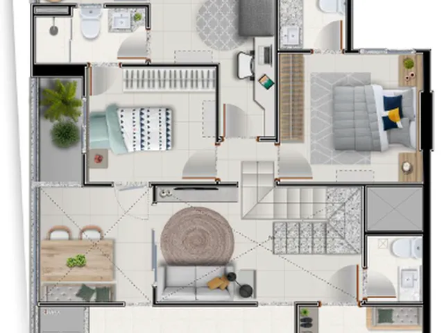 Imagem 8: Ilha de Malta Apartamento com 3 dormitórios