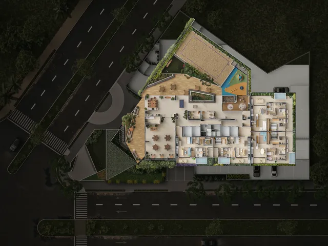 Imagem 4: Louvre du Parc Apartamento com 3 dormitórios