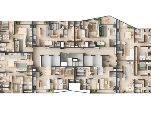 Imagem 9: Louvre du Parc Apartamento com 3 dormitórios