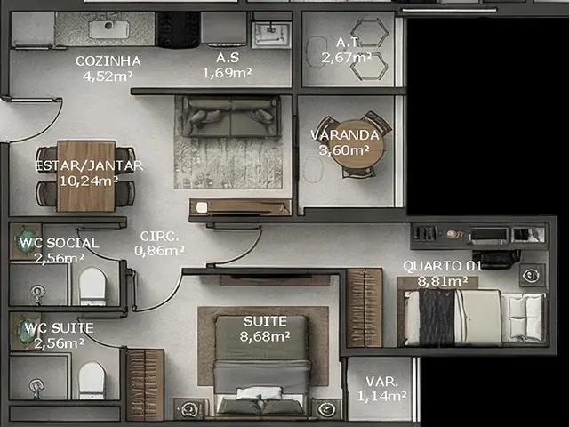 Imagem 2: Monte Tivoli - Residencial